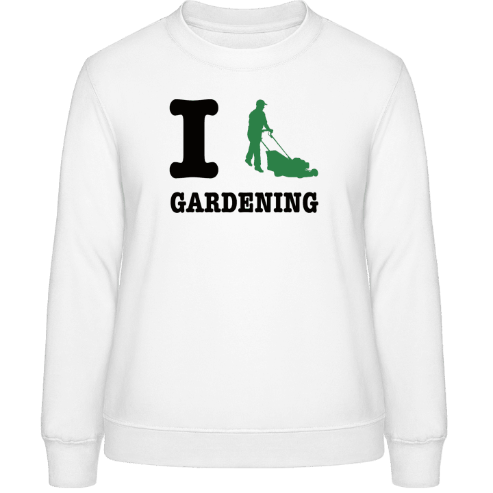 I Love Gardening Sweatshirt för kvinnor 0 image