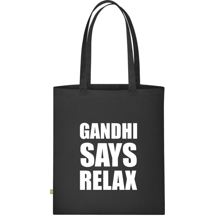 Gandhi Says Relax Stof taske 0 image