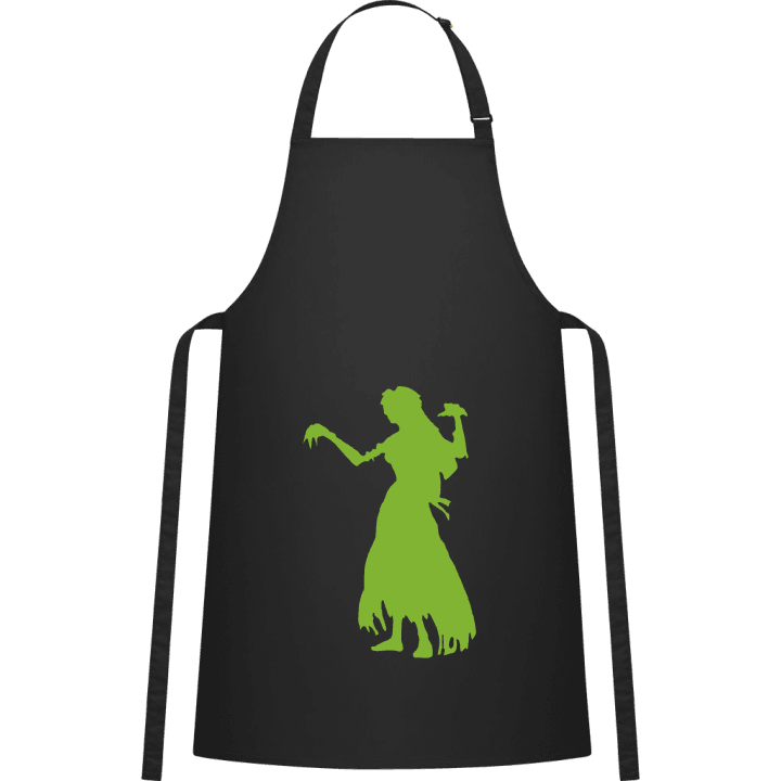 Zombie Girl Kitchen Apron 0 image