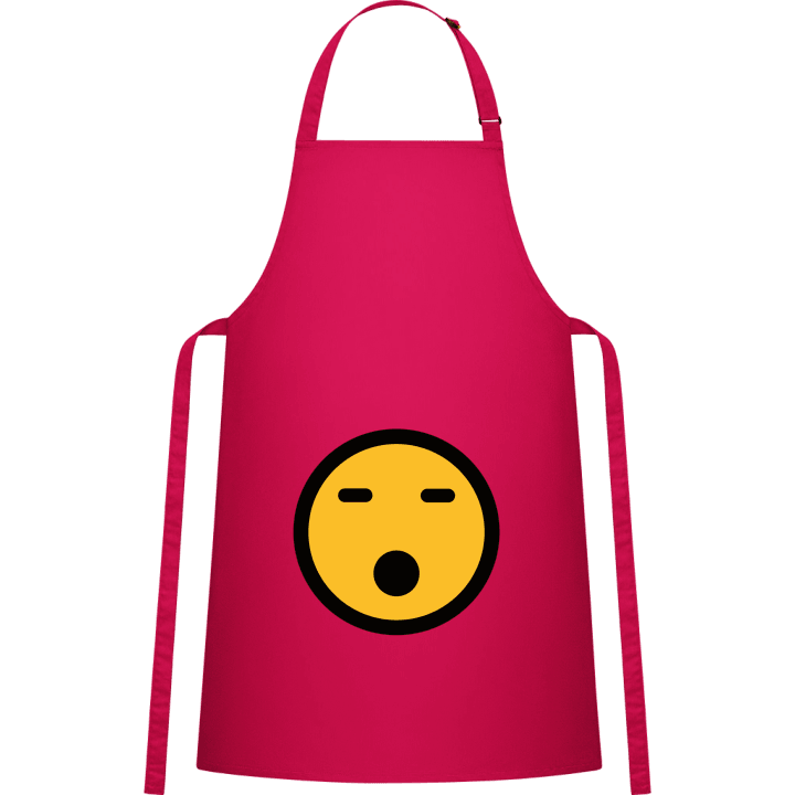 Tired Smiley Kitchen Apron contain pic