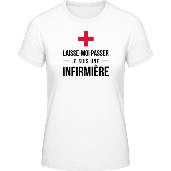 Je suis une infirmière T-shirt til kvinder 0 image