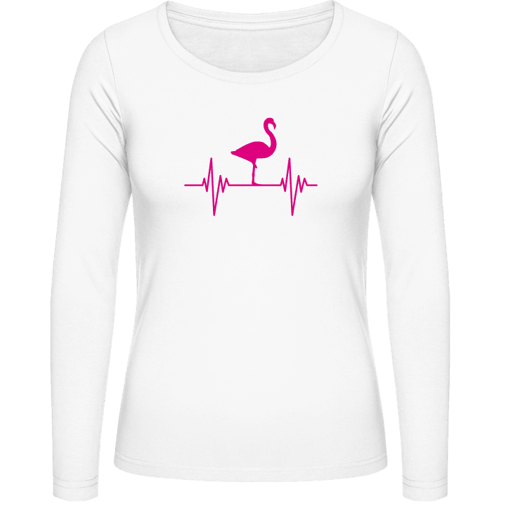 Flamingo Pulse Vrouwen Lange Mouw Shirt 0 image