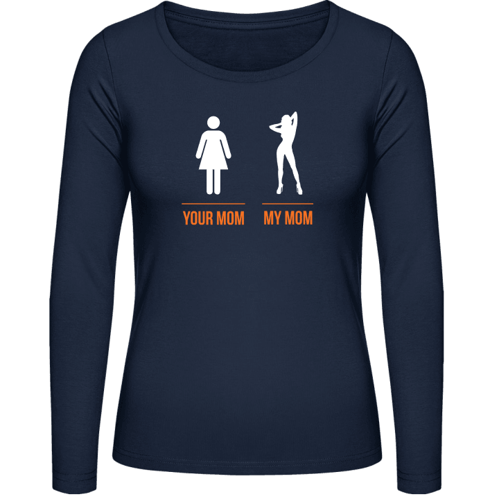 Your Mom My Mom T-shirt à manches longues pour femmes 0 image
