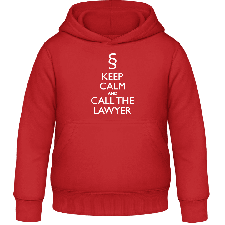 Keep Calm And Call The Lawyer Kids Hoodie 0 image