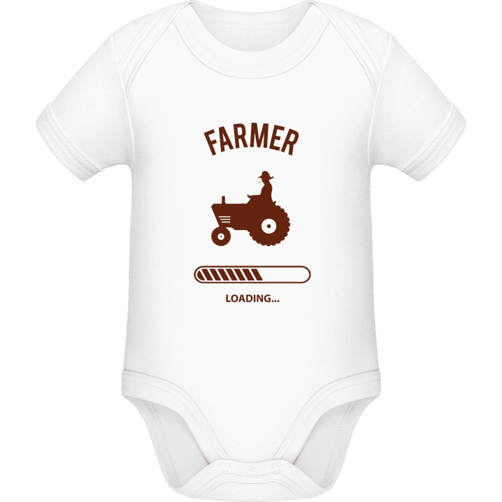 Farmer Loading Baby romperdress contain pic