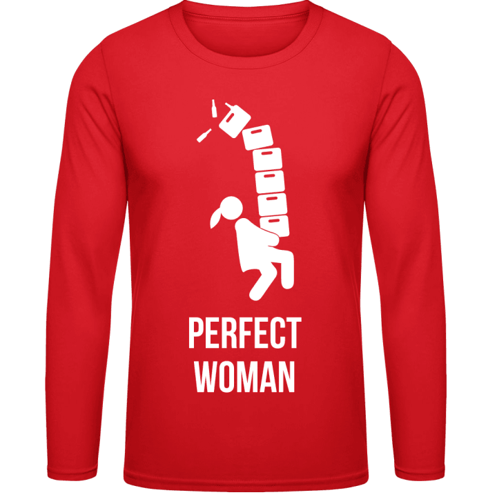Perfect Woman T-shirt à manches longues contain pic