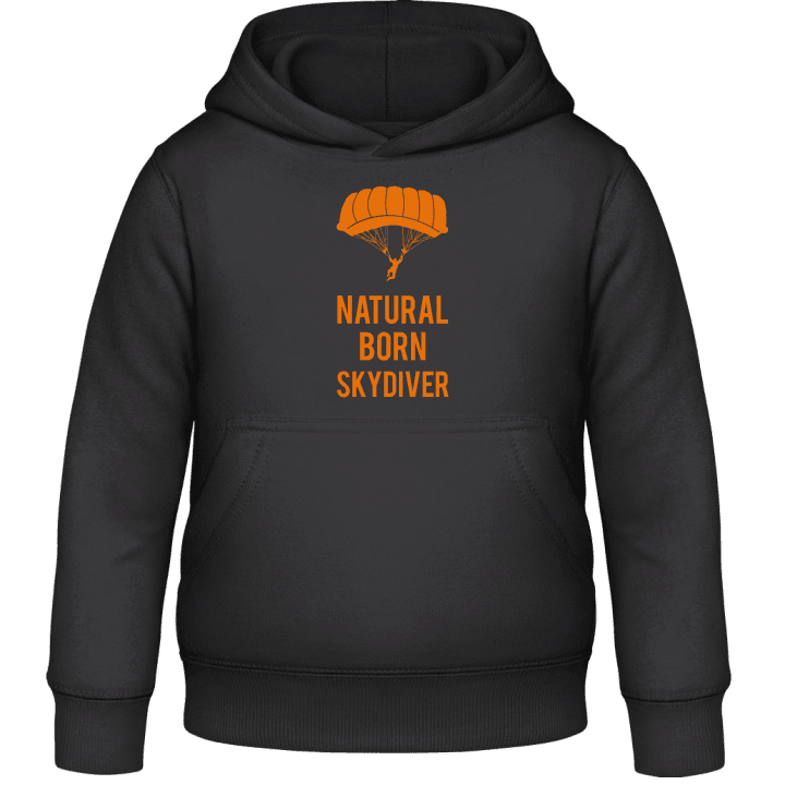 Natural Born Skydiver Kids Hoodie contain pic