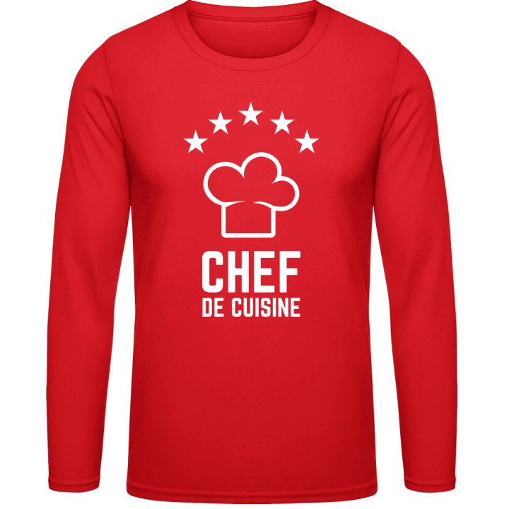 Chef de cuisine T-shirt à manches longues 0 image