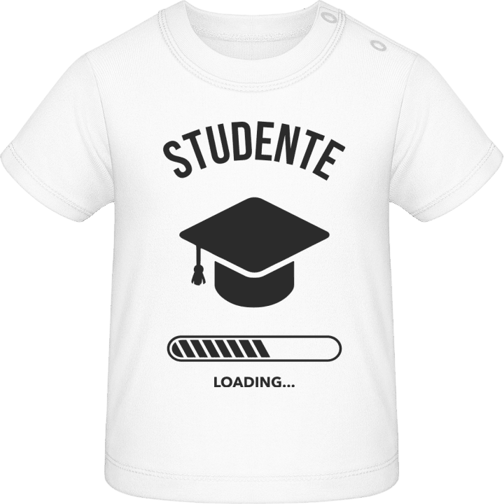 Studente Loading T-shirt för bebisar contain pic