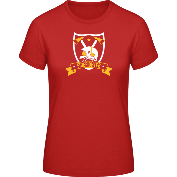 Firefighter Frauen T-Shirt contain pic