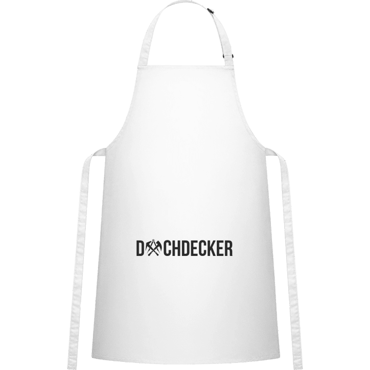 Dachdecker Logo Tablier de cuisine contain pic