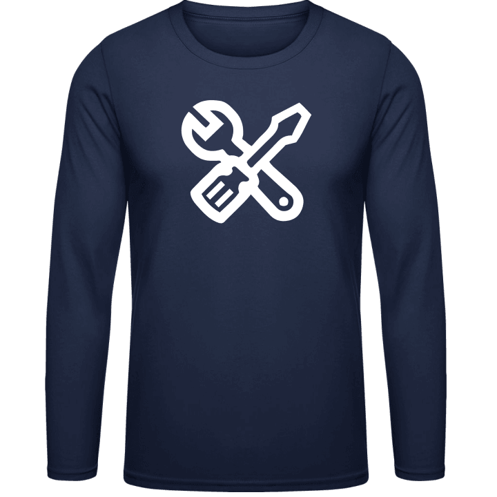 Monkey Wrench and Screwdriver Long Sleeve Shirt 0 image