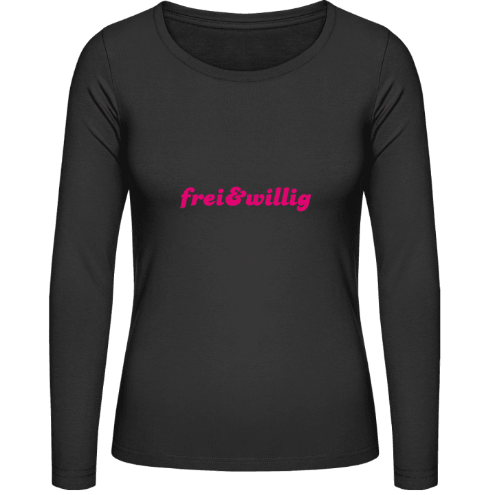 Frei Und Willig Camisa de manga larga para mujer 0 image