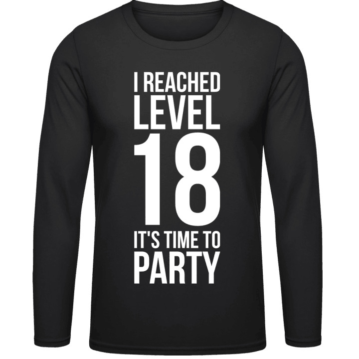 I Reached Level 18 Långärmad skjorta 0 image