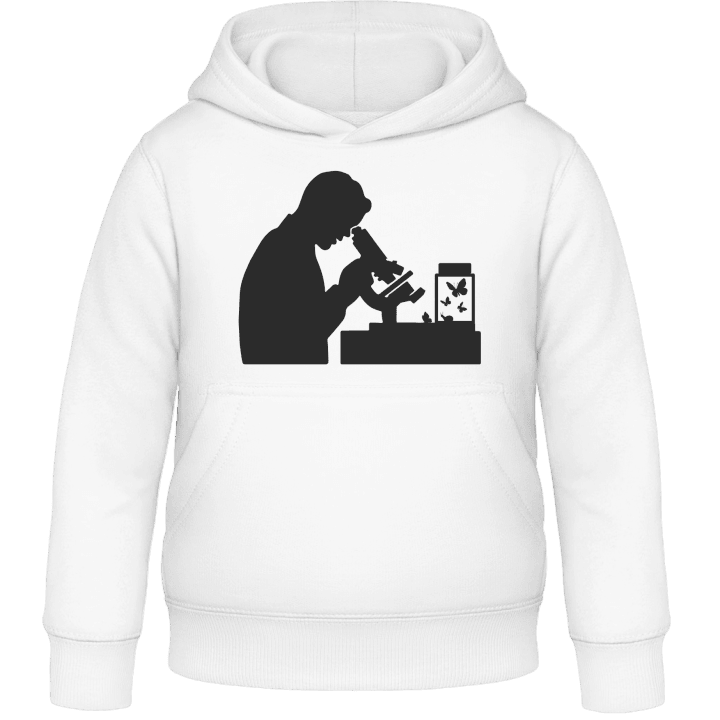 Biologist Silhouette Kids Hoodie contain pic