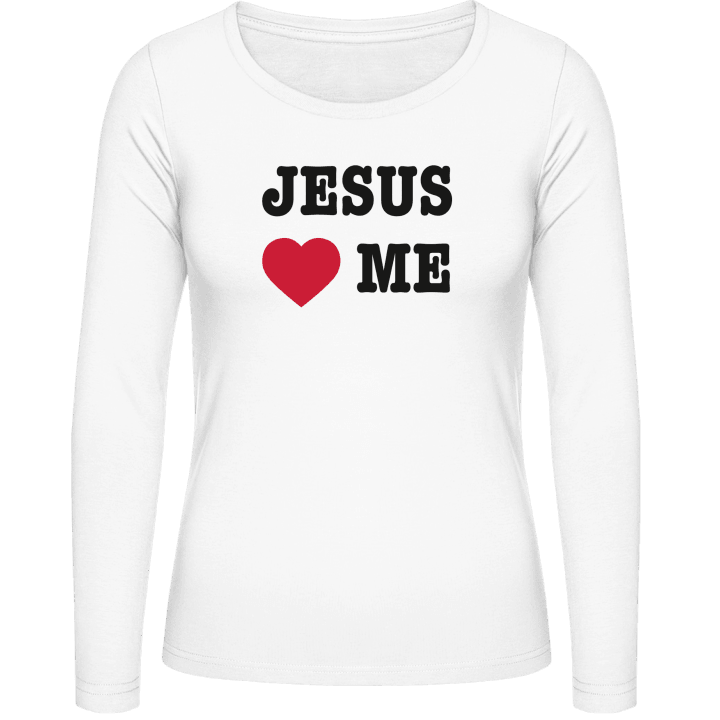 Jesus Heart Me Camisa de manga larga para mujer contain pic