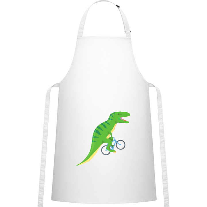 T-Rex On Bicycle Kitchen Apron 0 image