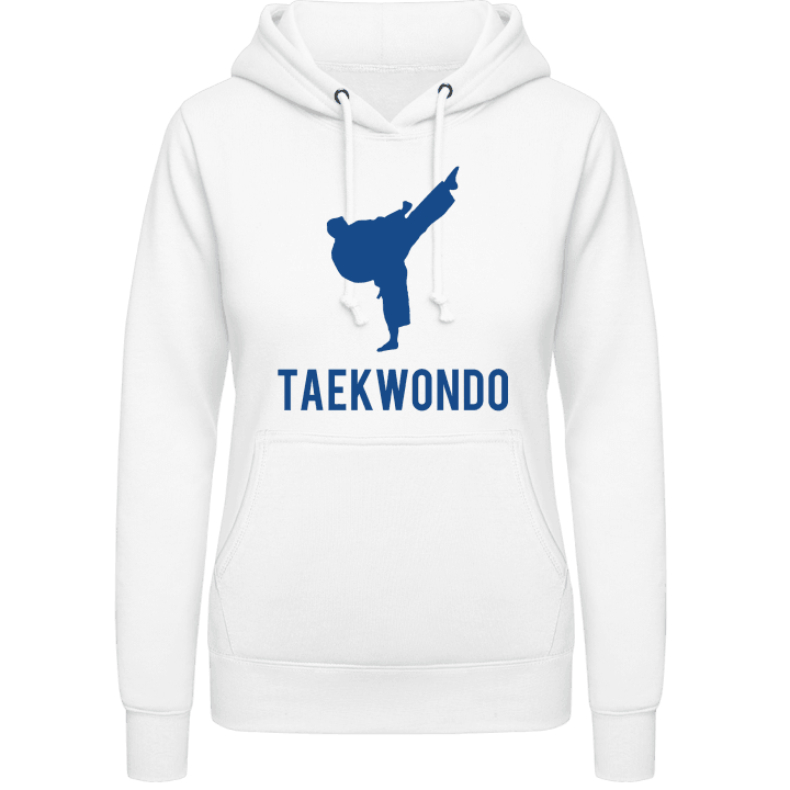 Taekwondo Sudadera con capucha para mujer contain pic