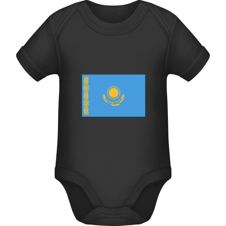 Flag of Kazakhstan Baby romperdress contain pic