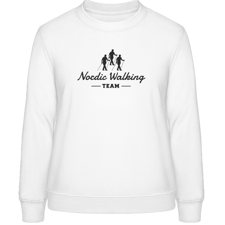 Nordic Walking Team Sweatshirt för kvinnor contain pic