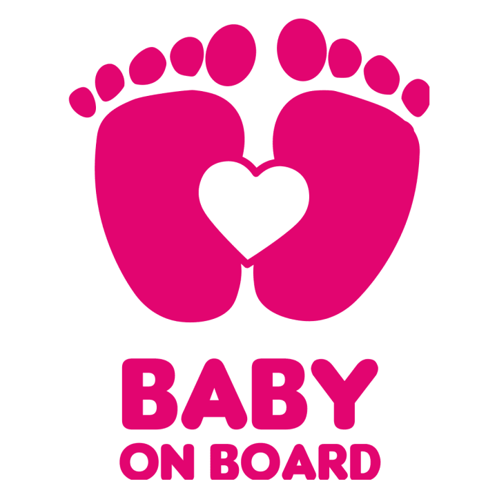 Baby Girl On Board Logo Maglietta donna 0 image