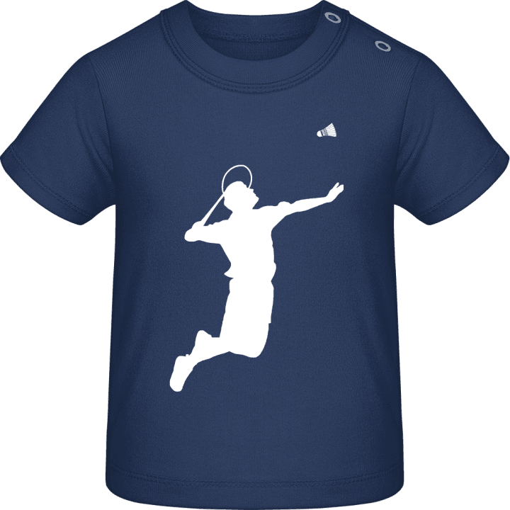 Badminton Player Camiseta de bebé contain pic