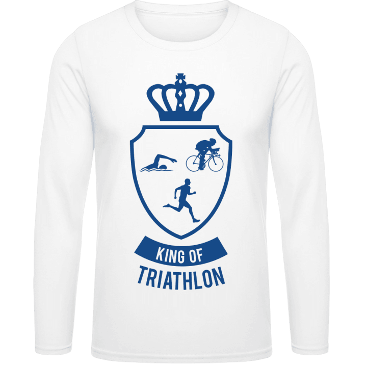 King Of Triathlon Langarmshirt contain pic