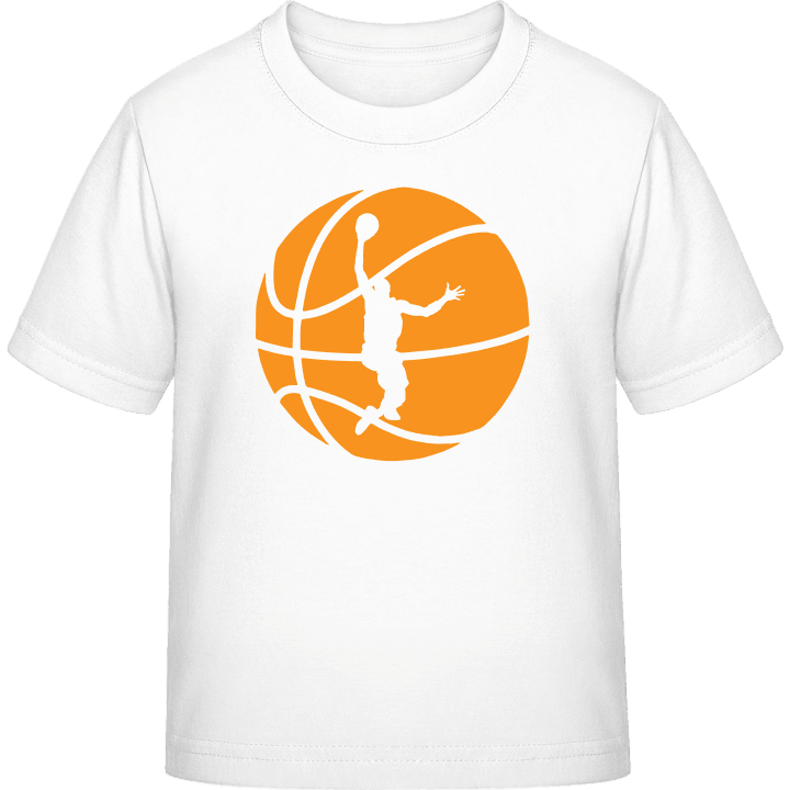 Basketball Silhouette Player Lasten t-paita 0 image