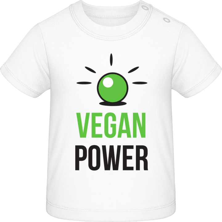 Vegan Power T-shirt för bebisar contain pic