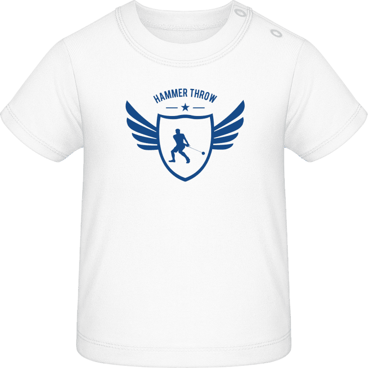 Hammer Throw Winged Baby T-Shirt contain pic