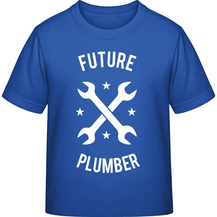 Future Plumber Kinderen T-shirt contain pic