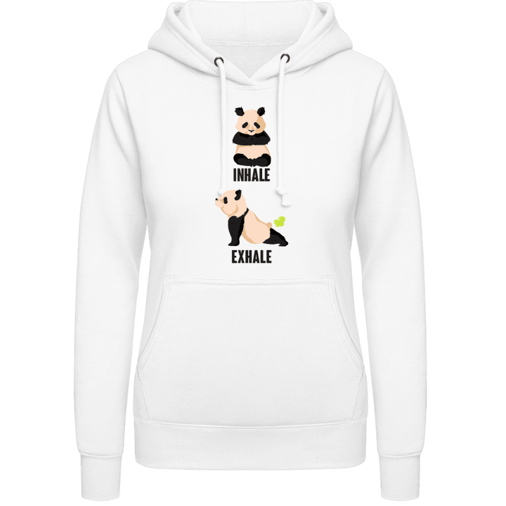 Inhale Exhale Panda  Sweat à capuche pour femme 0 image