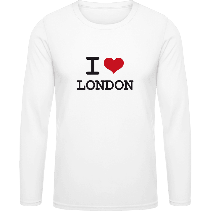 I Love London Langarmshirt contain pic