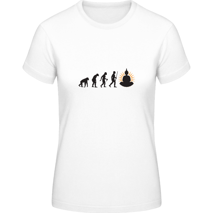 Buddha Meditation Evolution T-shirt för kvinnor 0 image