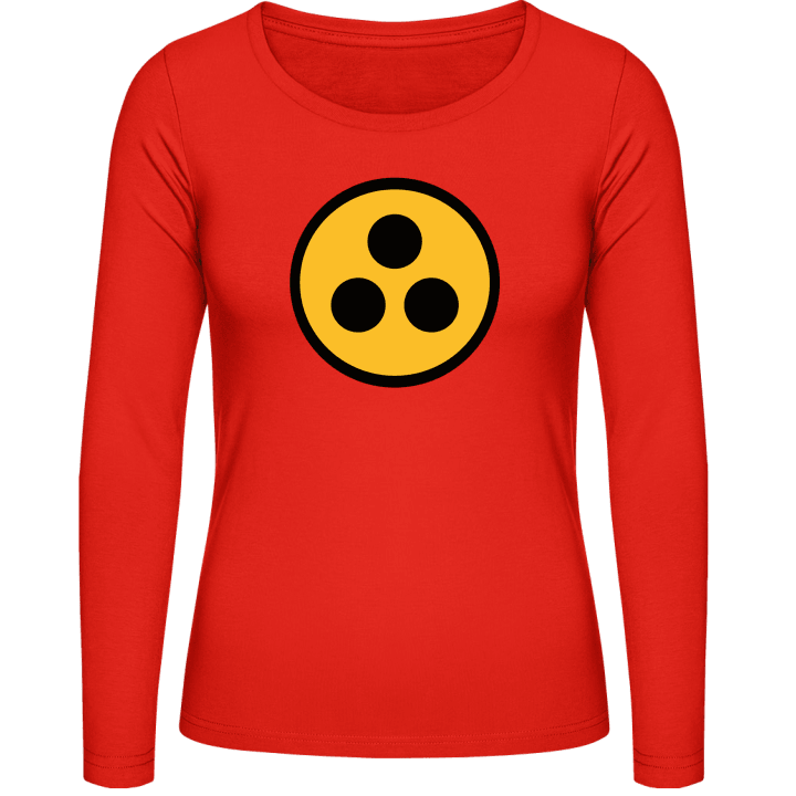 Blindenzeichen Frauen Langarmshirt contain pic