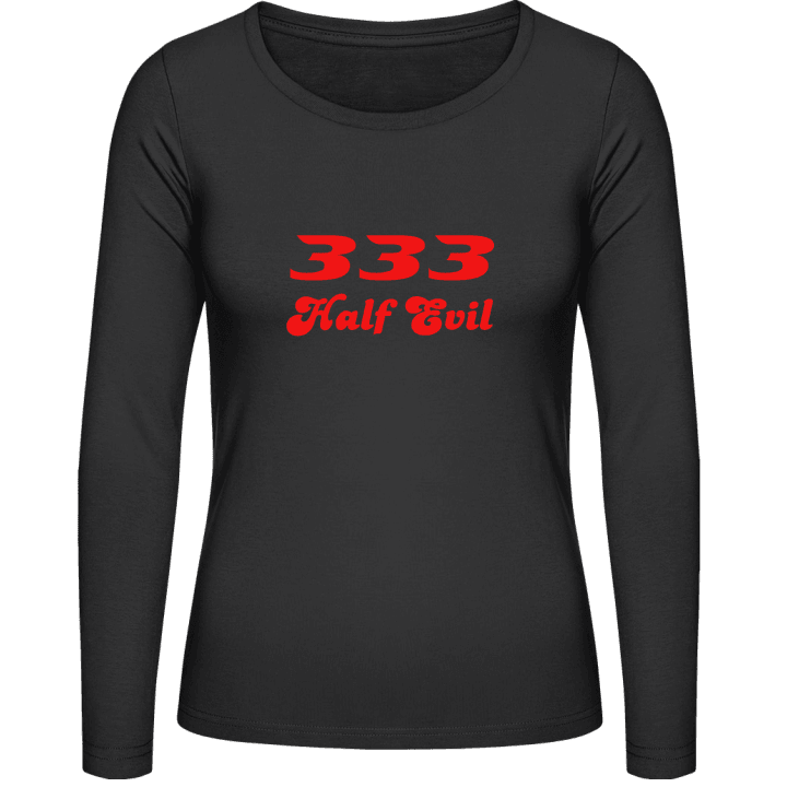 333 Half Evil T-shirt à manches longues pour femmes 0 image
