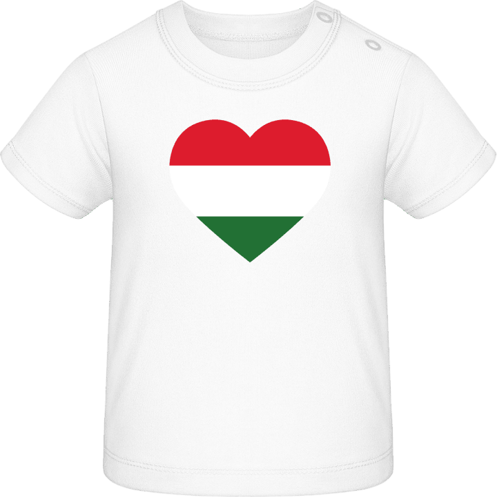 Hongrie Heart T-shirt bébé contain pic