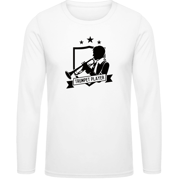 Trumpet Player Star T-shirt à manches longues contain pic