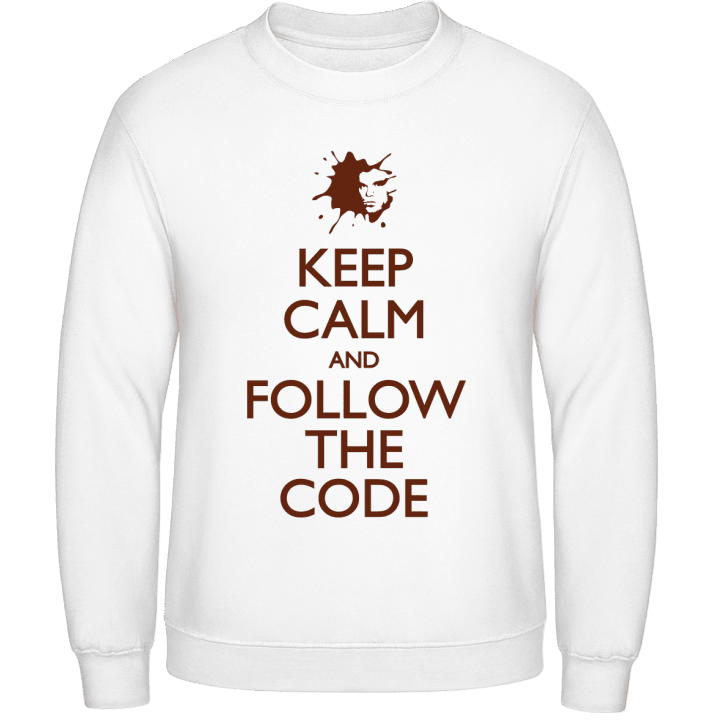 Keep Calm and Follow the Code Sweatshirt 0 image