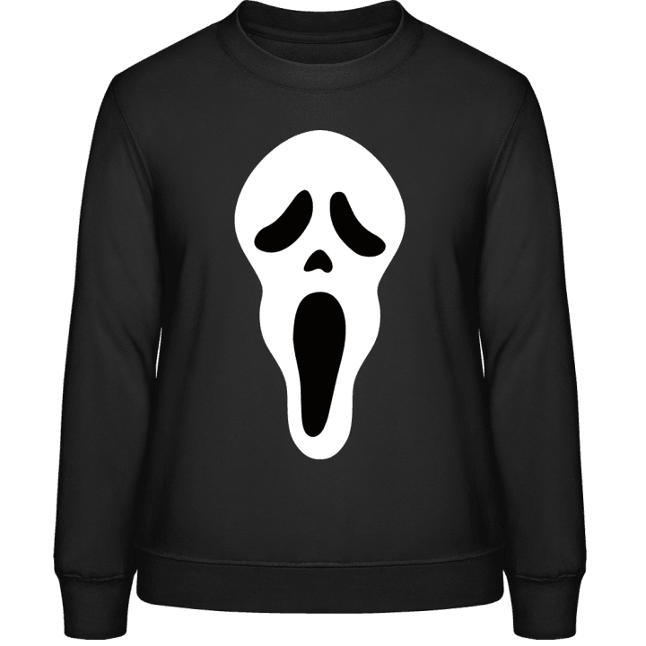 Halloween Scary Mask Women Sweatshirt contain pic