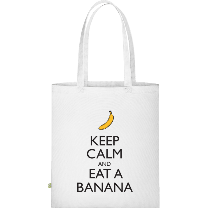 Keep Calm and Eat a Banana Stoffen tas contain pic