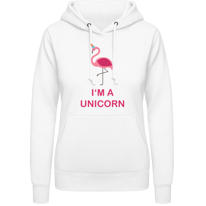 I Am A Unicorn Flamingo Hoodie för kvinnor 0 image