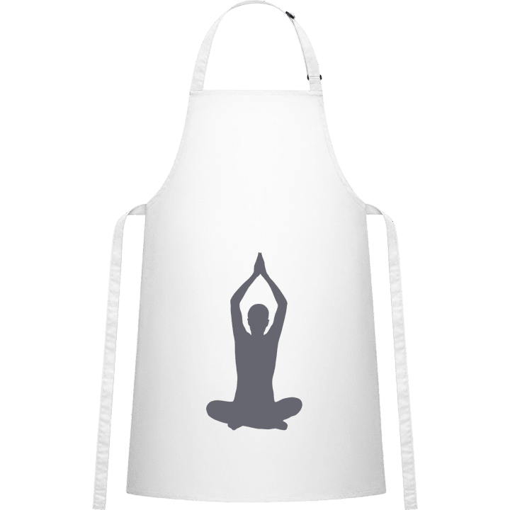 Yoga Practice Delantal de cocina contain pic