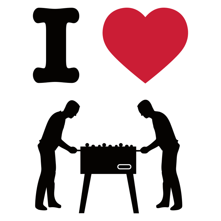 I Love Table Football T-shirt à manches longues 0 image