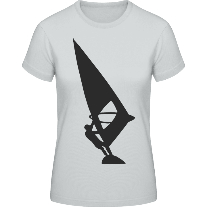 Windsurfer Silhouette Frauen T-Shirt contain pic