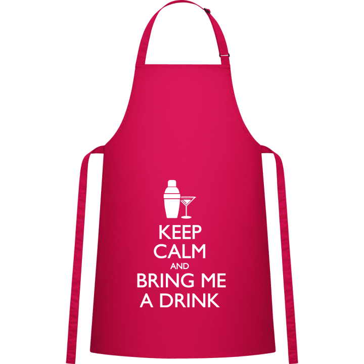 Keep Calm And Bring Me A Drink Kitchen Apron contain pic