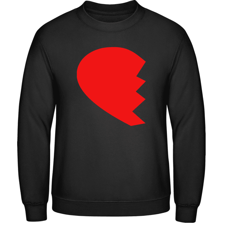 Broken Heart Left Half Sweatshirt 0 image