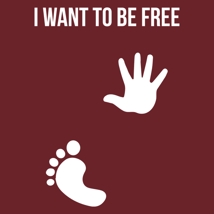 I Want To Be Free Baby On Board T-shirt för kvinnor 0 image