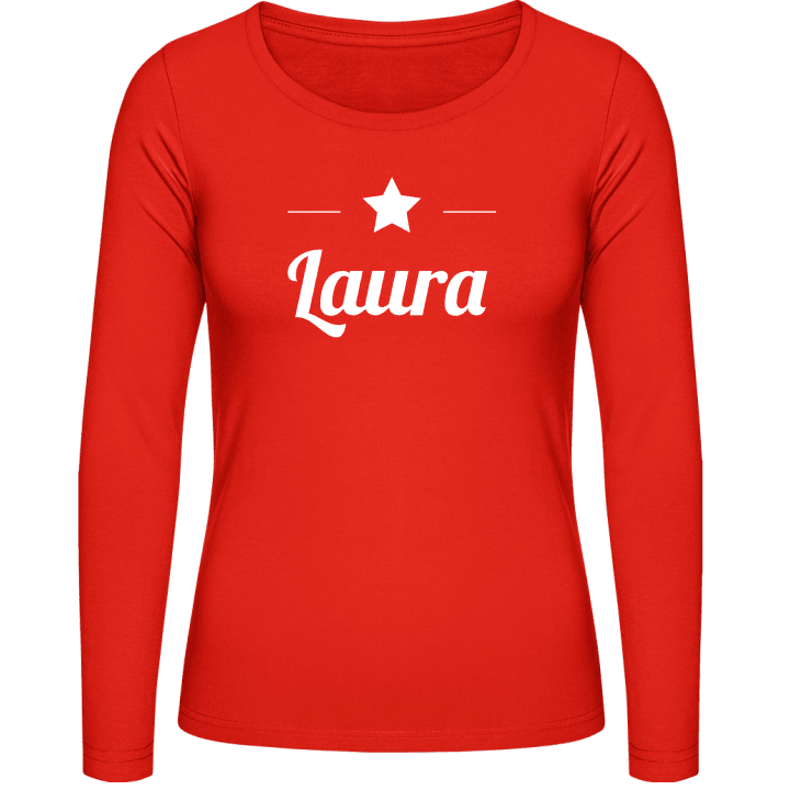 Laura Star T-shirt à manches longues pour femmes contain pic