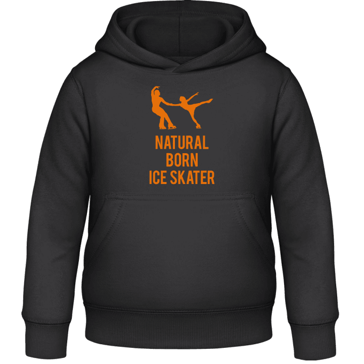 Natural Born Ice Skater Kids Hoodie contain pic
